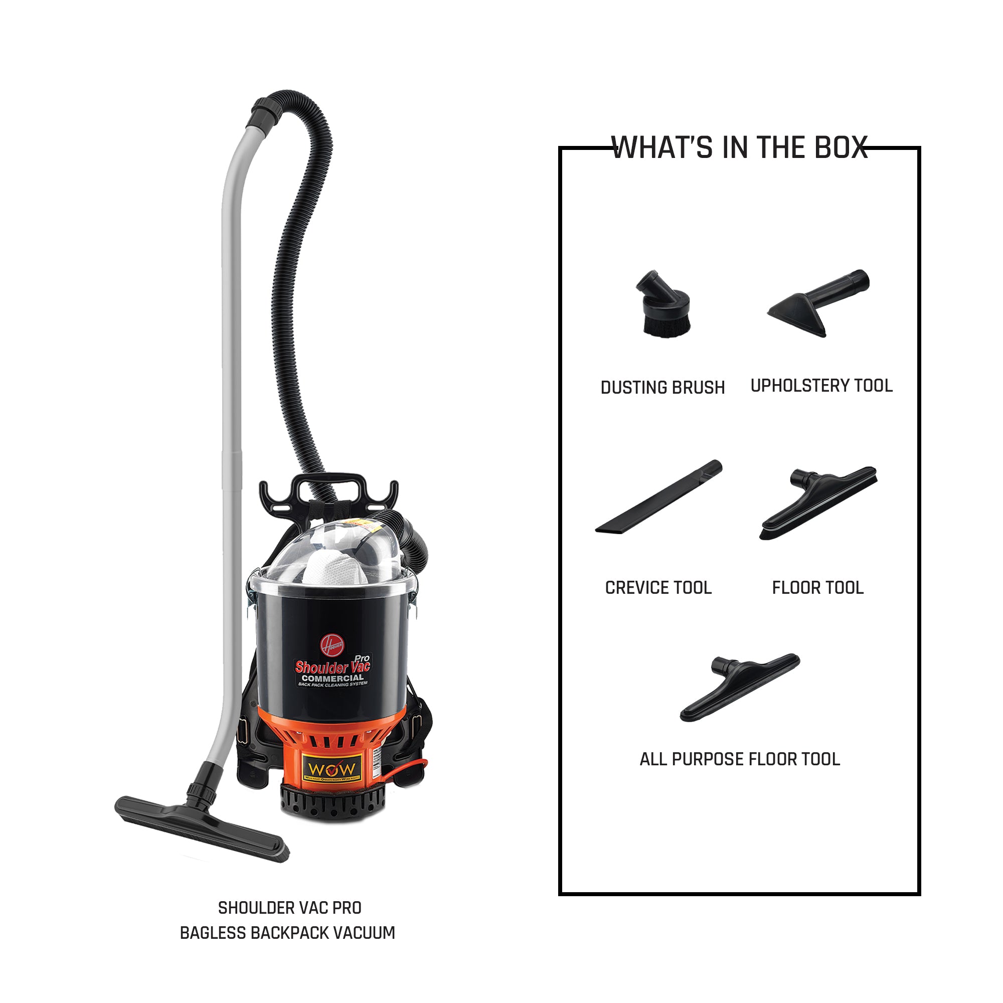 Commercial Shoulder Vac Pro Backpack Vacuum - Image 11