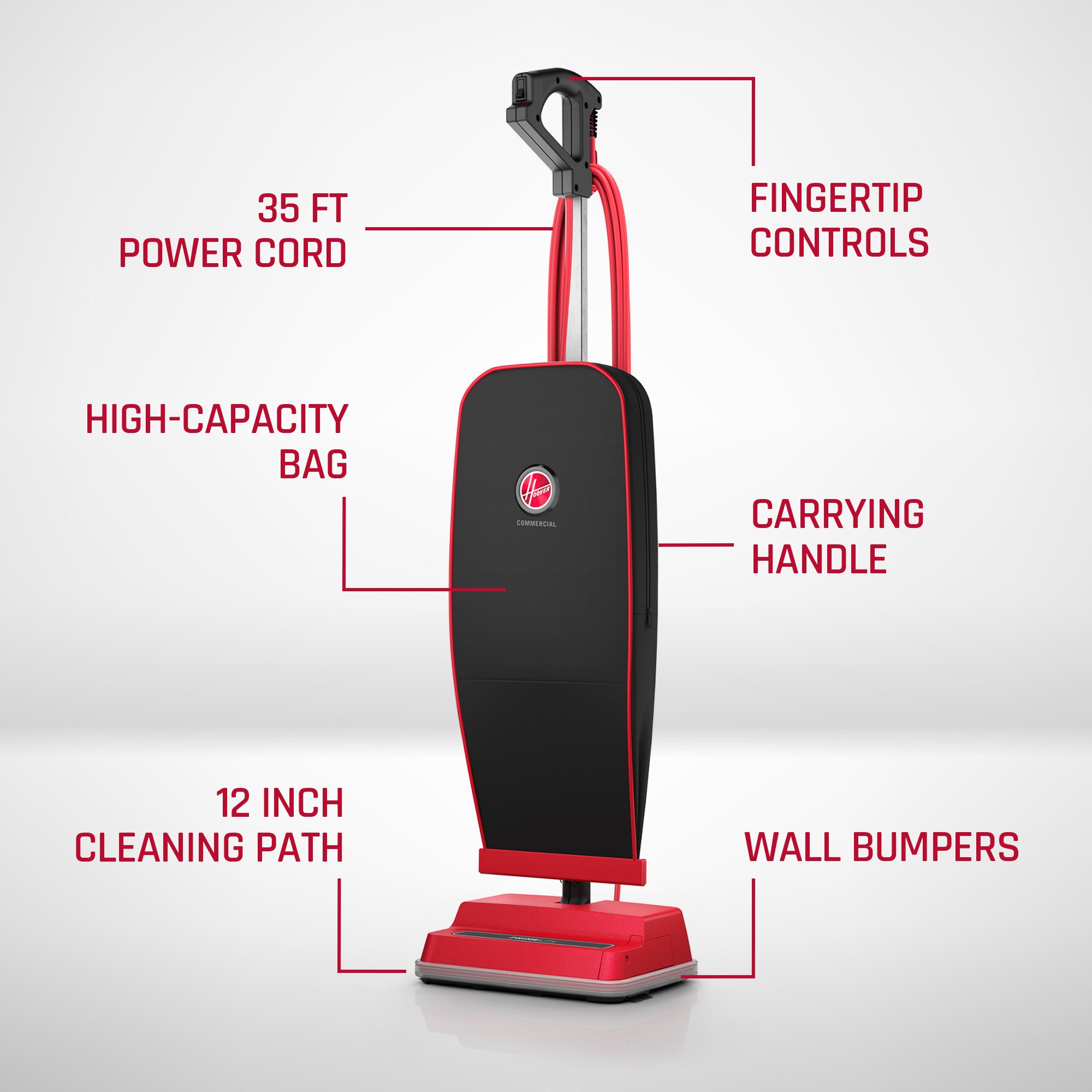 Commercial Prime Lite Upright Vacuum - Image 9